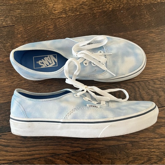 Van’s Tie Dye Palace Blue Authentic Sneakers - Picture 7 of 8